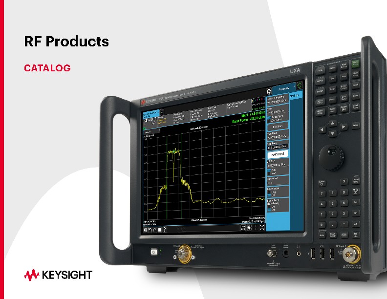 RF Products Catalog PDF Asset Page Keysight